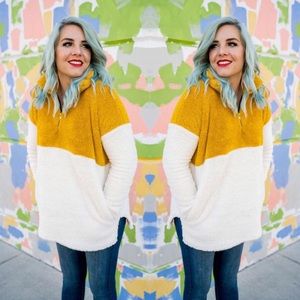 Tops - Lightweight Soft Pullover Zip Up Sweatshirt Tops - Lightweight Soft Pullover Zip Up Sweatshirt